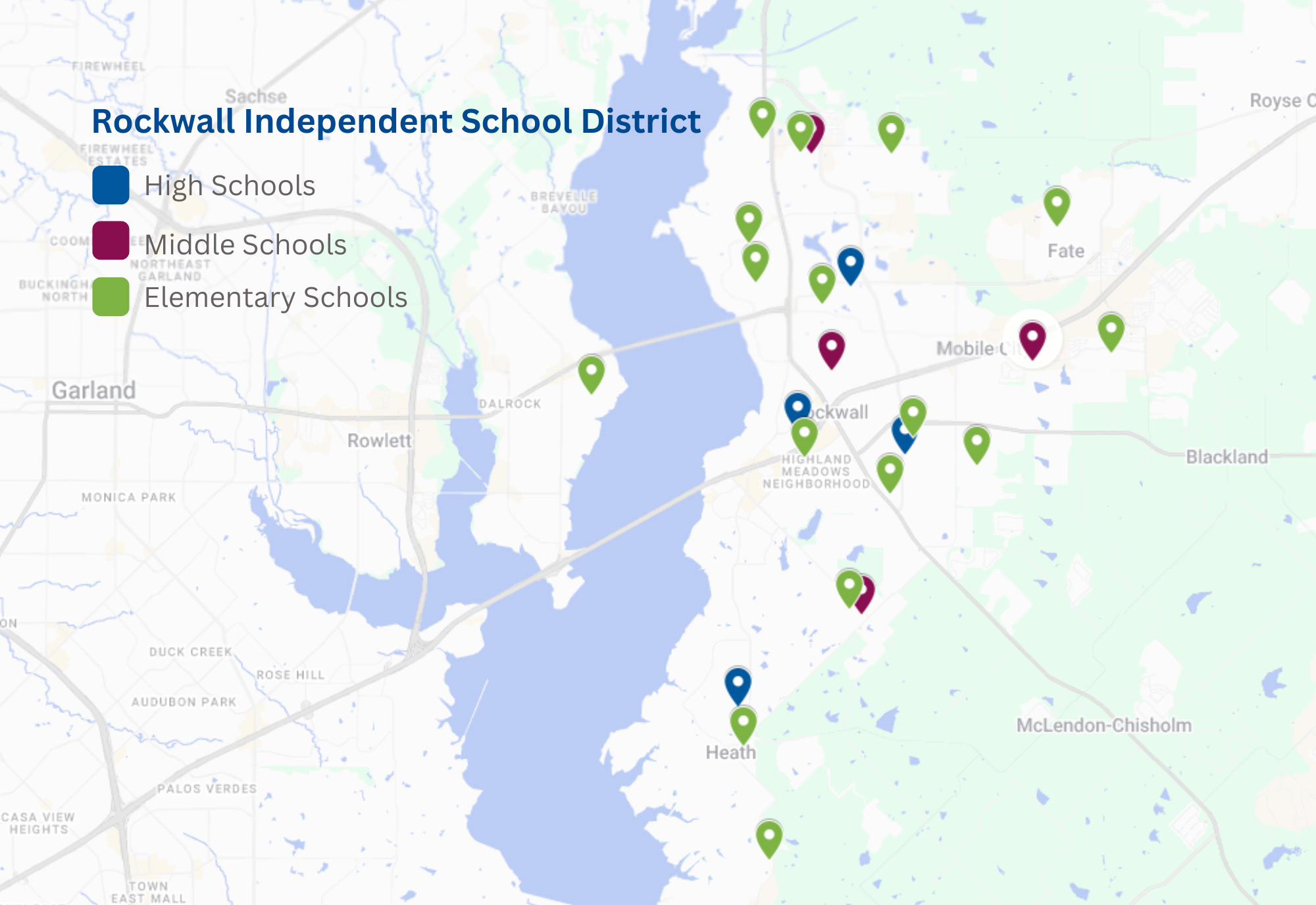 RISD Campus Map